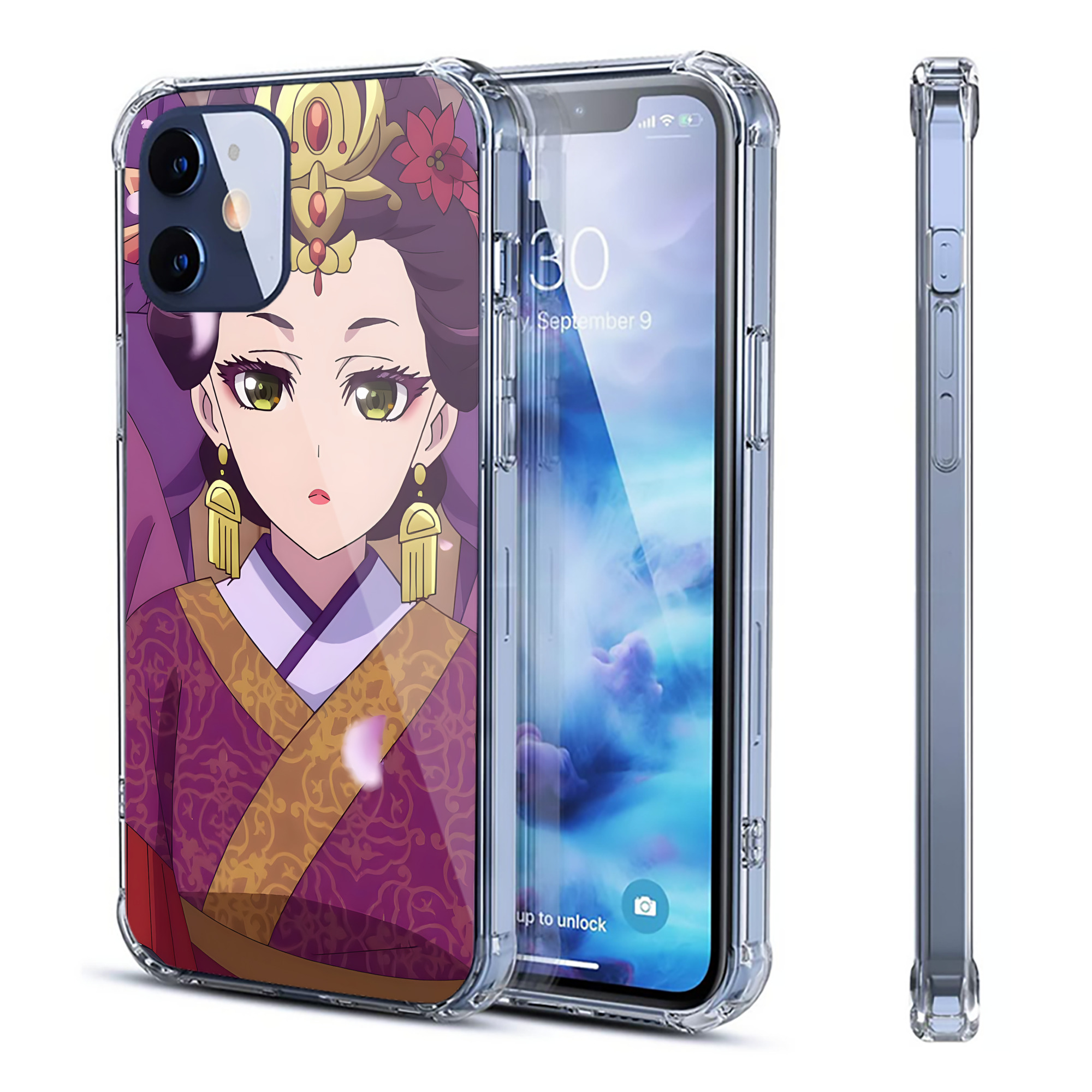 （画像用） 薬屋のひとりごと The Apothecary Diaries 【iPhone 12シリーズ対応】透明スマホケース（クリアソフトケース）